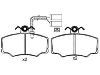 Pastillas de freno Brake Pad Set:0060 765 018