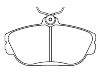 Plaquettes de frein Brake Pad Set:3 018 001