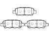 Bremsbelagsatz, Scheibenbremse Brake Pad Set:44060-8H385